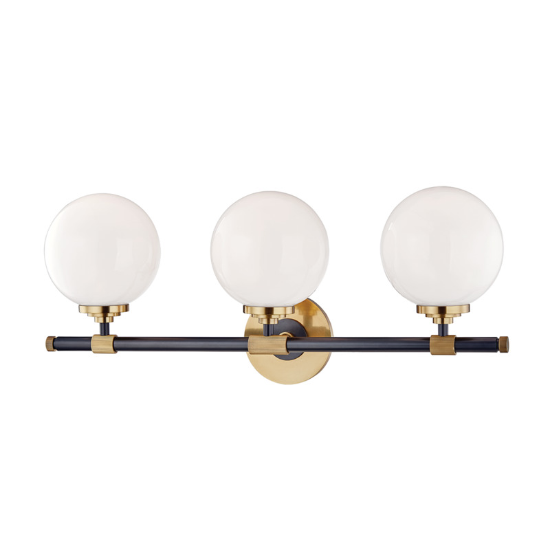 3 LIGHT BATH BRACKET 3703 AOB