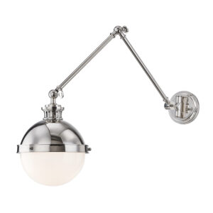 1 LIGHT SWING ARM WALL SCONCE 4011 PN