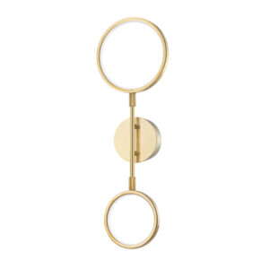 2 LIGHT LED WALL SCONCE 4102 AGB