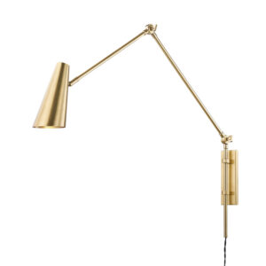 1 LIGHT WALL SCONCE W/ PLUG 4121 AGB