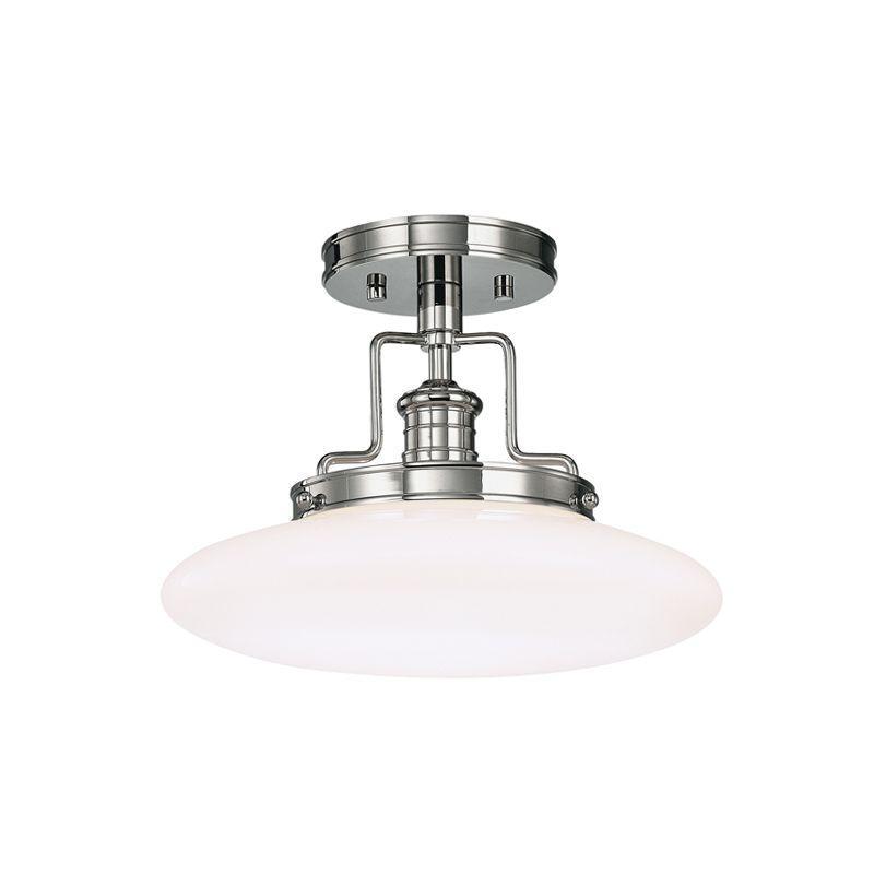 1 LIGHT SEMI FLUSH 4202 PN