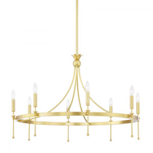 8 LIGHT CHANDELIER 4338 AGB