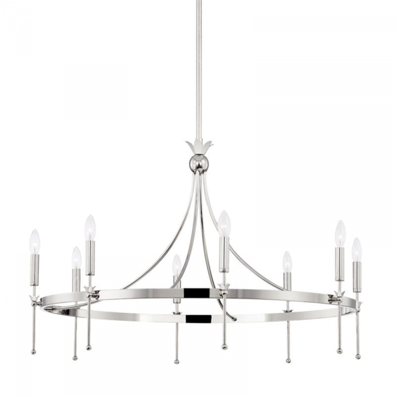 8 LIGHT CHANDELIER 4338 PN