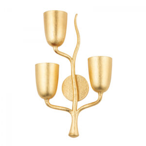 3 LIGHT LEFT WALL SCONCE 5003 L GL