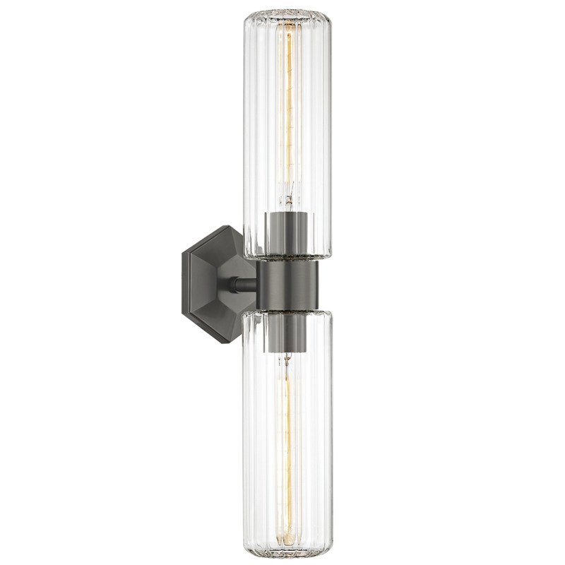 2 LIGHT WALL SCONCE 5124 OB