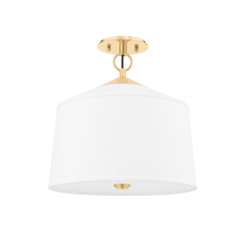 1 LIGHT SEMI FLUSH MOUNT 5210 AGB