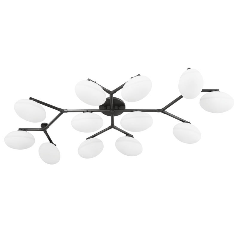 12 LIGHT SEMI FLUSH 5559 OB