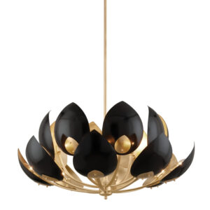 16 LIGHT CHANDELIER 5739 GL BK