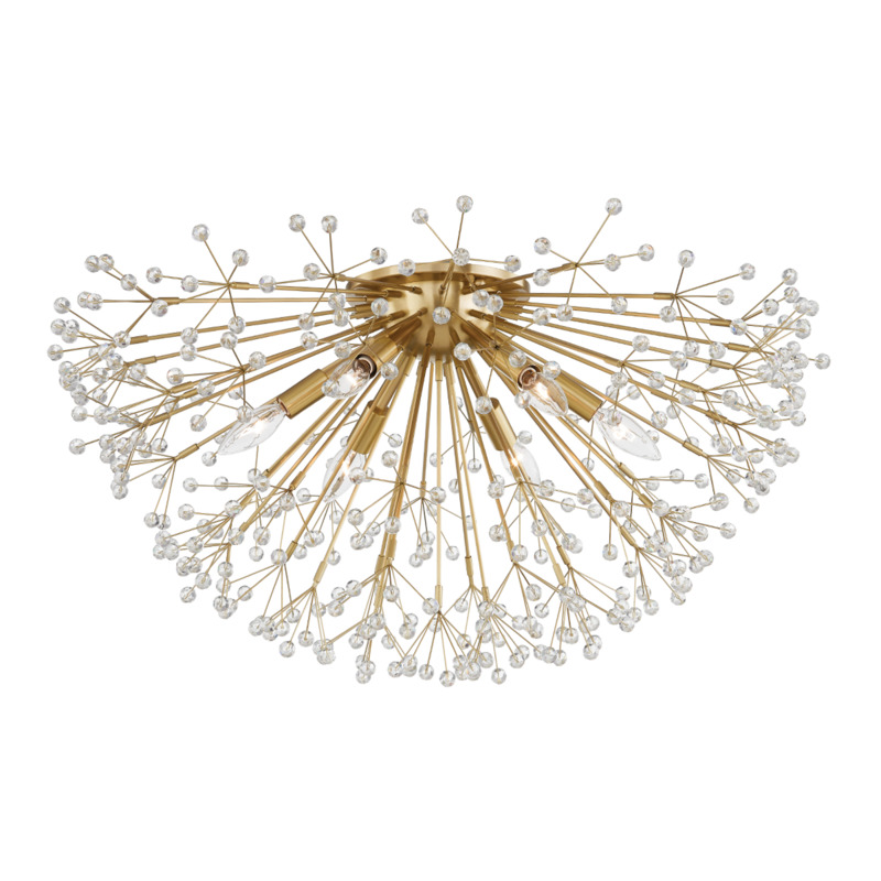 6 LIGHT SEMI FLUSH 6028 AGB