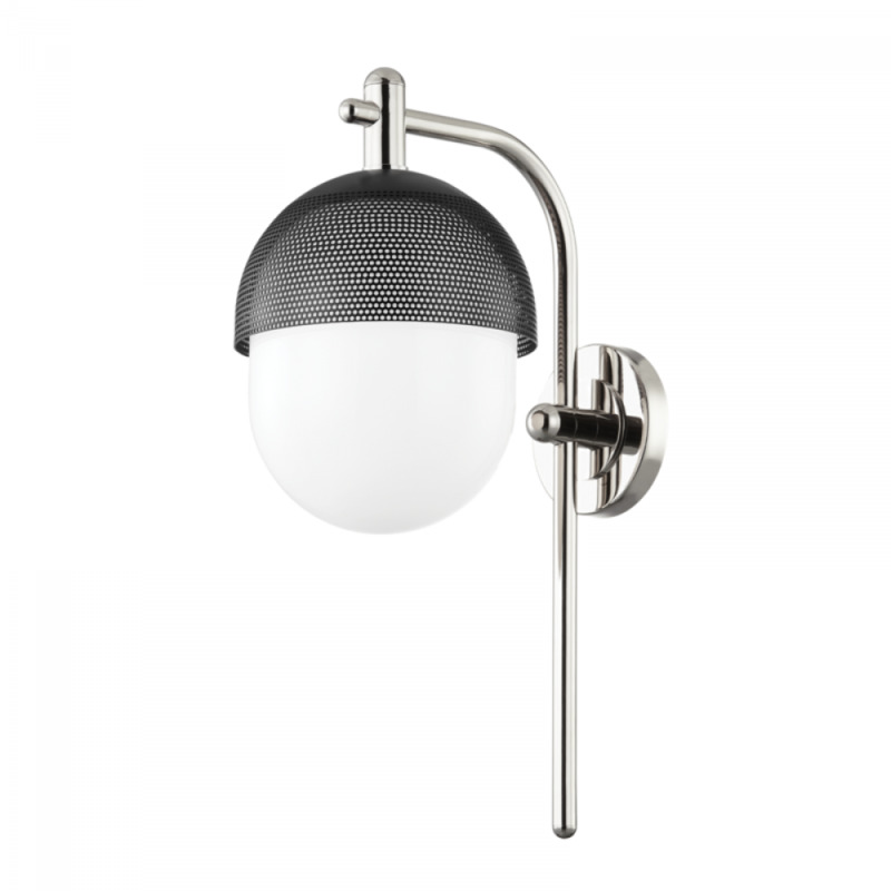 1 LIGHT WALL SCONCE 6100 PN BK