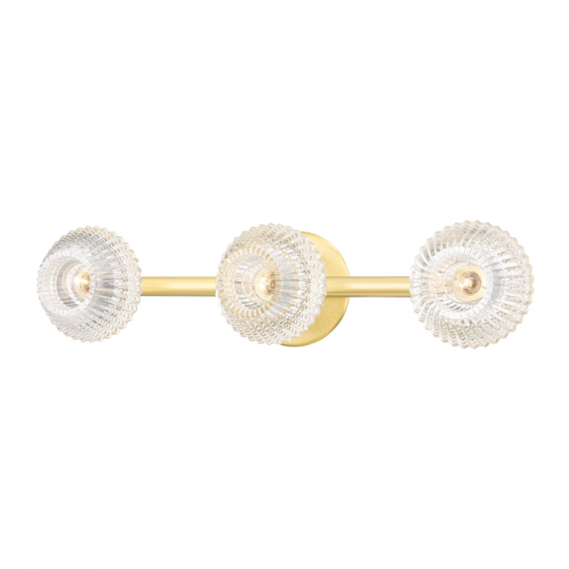 3 LIGHT BATH BRACKET 6143 AGB