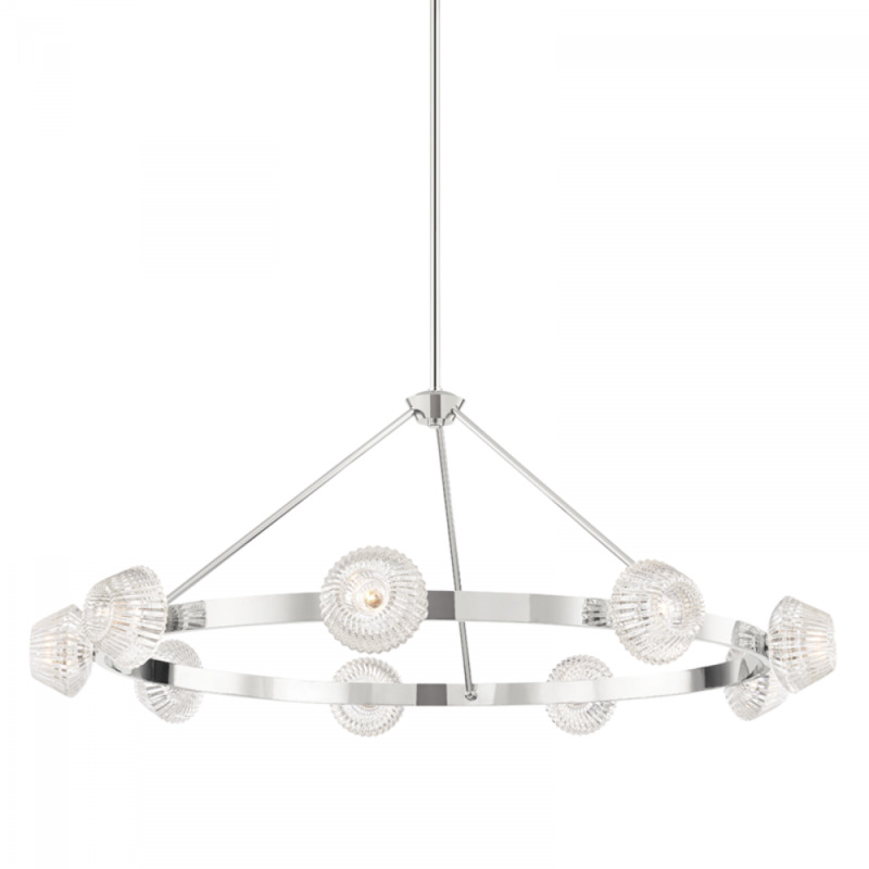9 LIGHT CHANDELIER 6150 PN