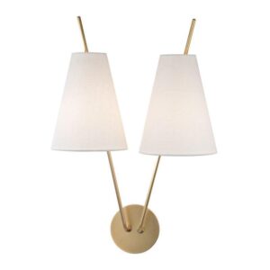 2 LIGHT WALL SCONCE 6322 AGB