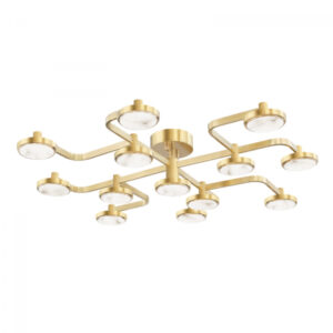 13 LIGHT SEMI FLUSH 6343 AGB