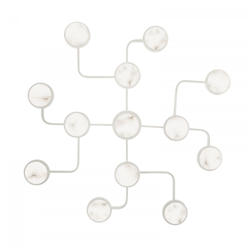 13 LIGHT SEMI FLUSH 6343 PN