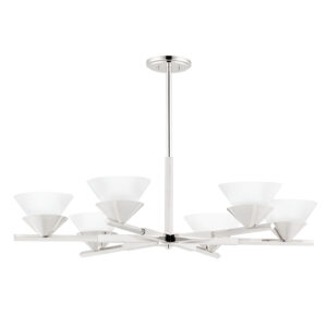 6 LIGHT CHANDELIER 6406 PN