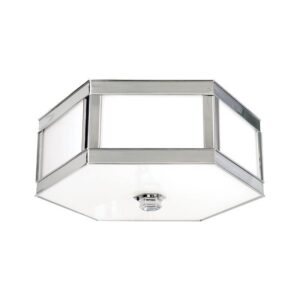 3 LIGHT FLUSH MOUNT 6416 PN