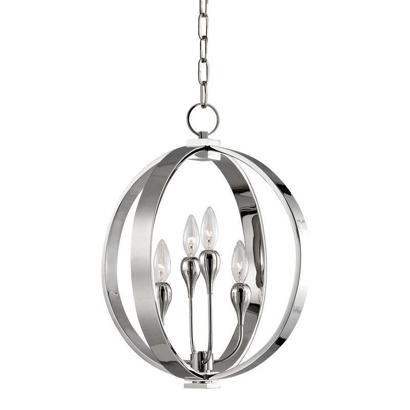 4 LIGHT CHANDELIER 6716 PN