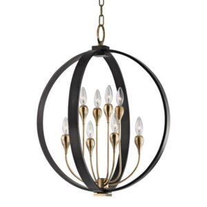 8 LIGHT CHANDELIER 6722 AOB