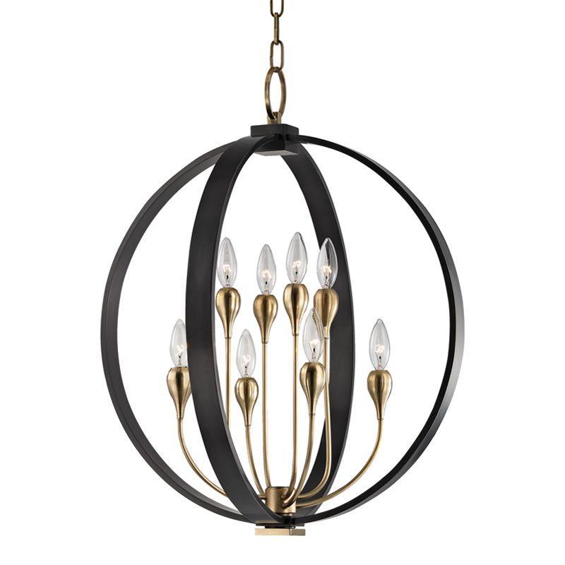 8 LIGHT CHANDELIER 6722 AOB