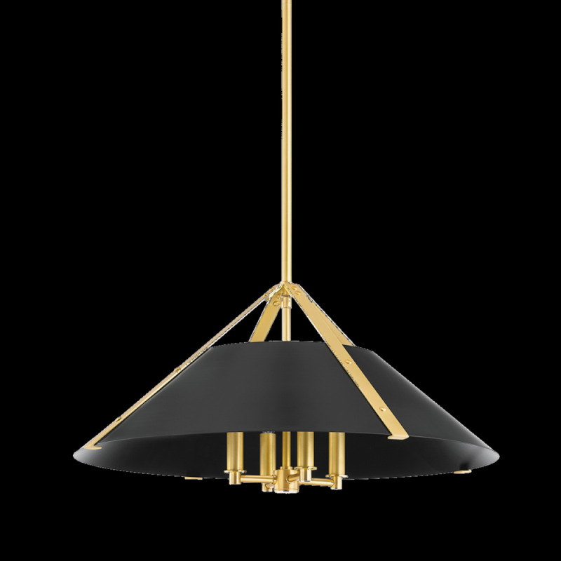 4 Light Pendant 6726 AGB SBK