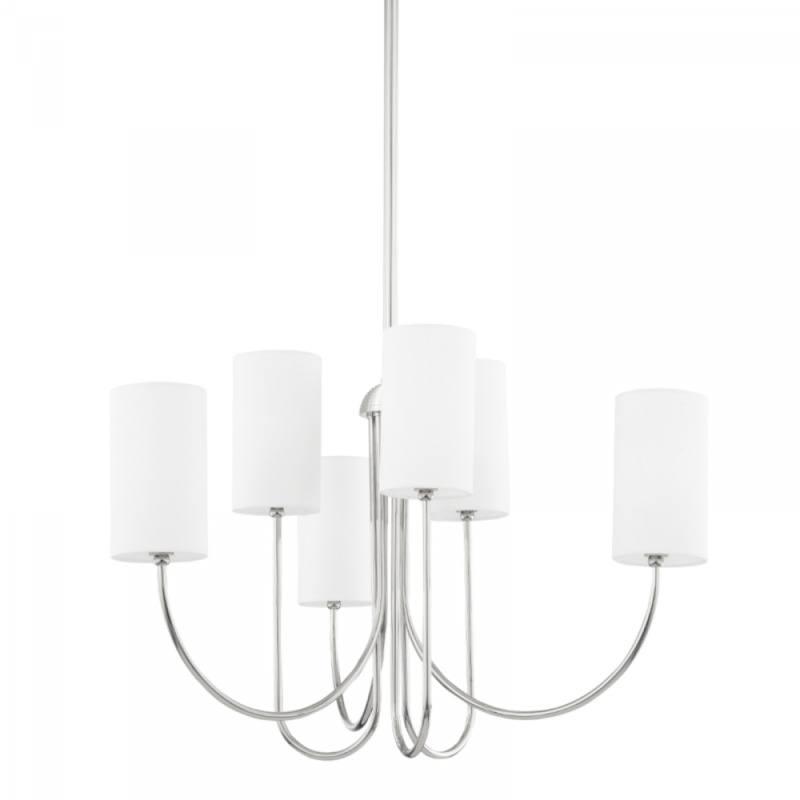 6 LIGHT CHANDELIER 6828 PN