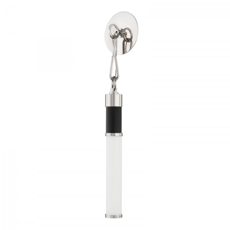 LED WALL SCONCE 7001 PN BK