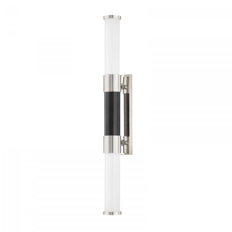 2 LIGHT WALL SCONCE 7004 PN BK