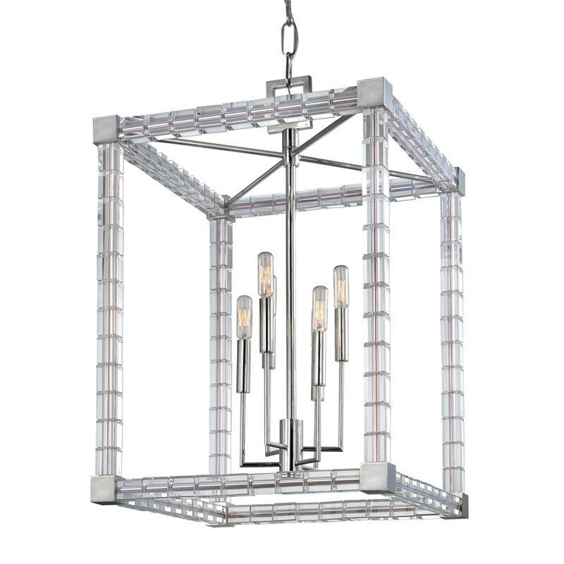 6 LIGHT CHANDELIER 7118 PN