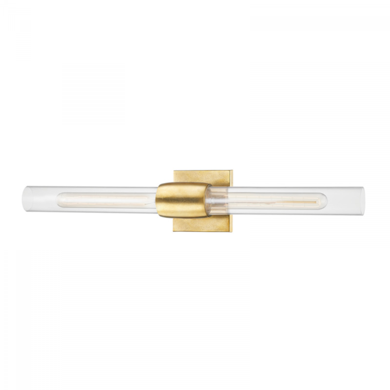 2 LIGHT WALL SCONCE 7552 AGB
