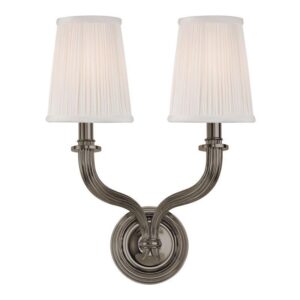 2 LIGHT WALL SCONCE 8112 AN