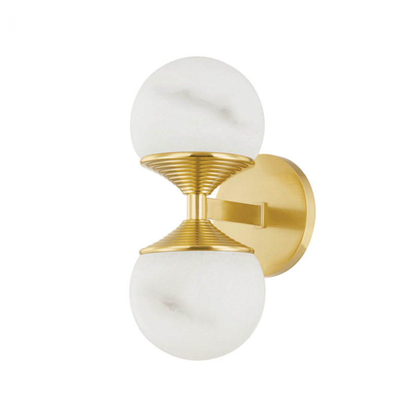 2 LIGHT SCONCE 8202 AGB