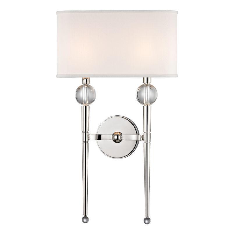 2 LIGHT WALL SCONCE 8422 PN