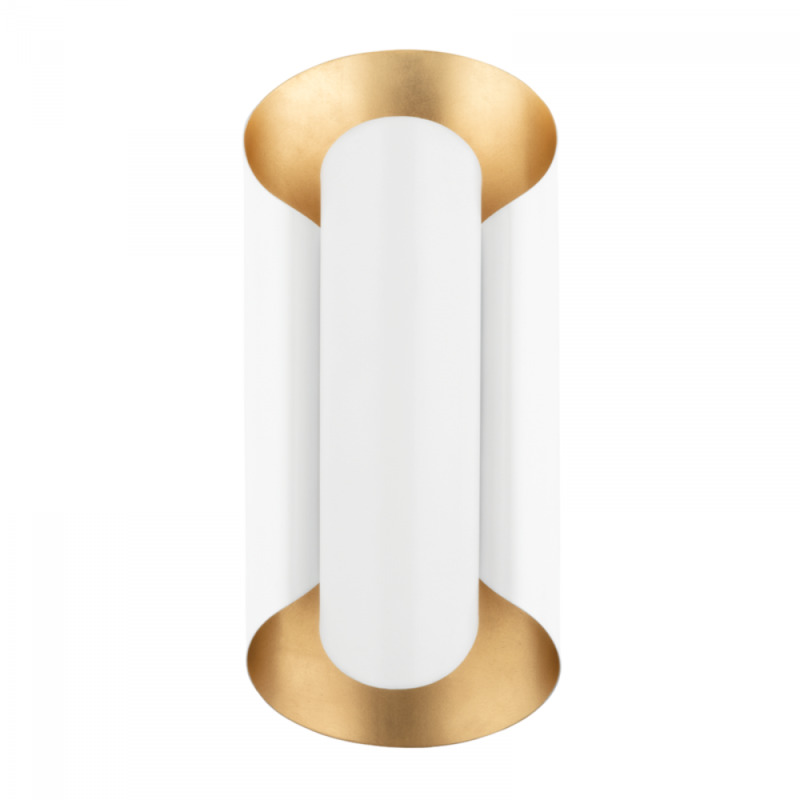 2 LIGHT WALL SCONCE 8500 GL WH