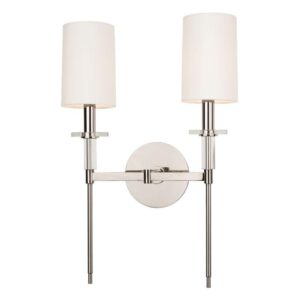2 LIGHT WALL SCONCE 8512 PN