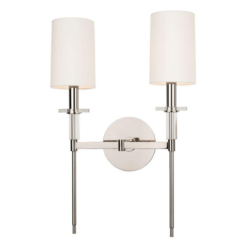 2 LIGHT WALL SCONCE 8512 PN
