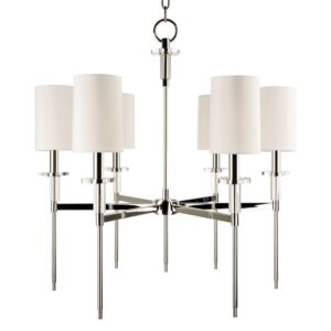 6 LIGHT CHANDELIER 8516 PN