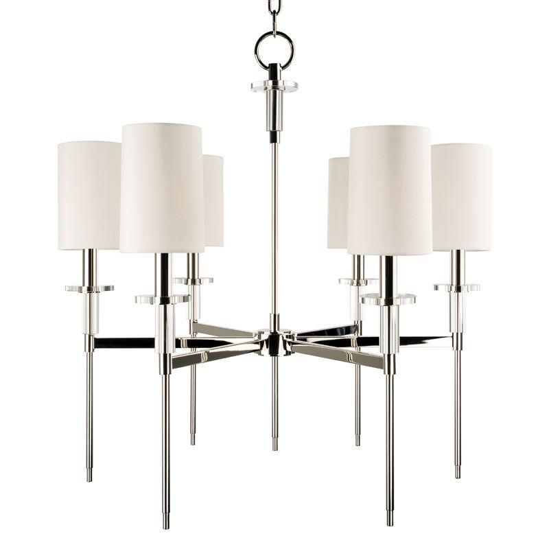 6 LIGHT CHANDELIER 8516 PN
