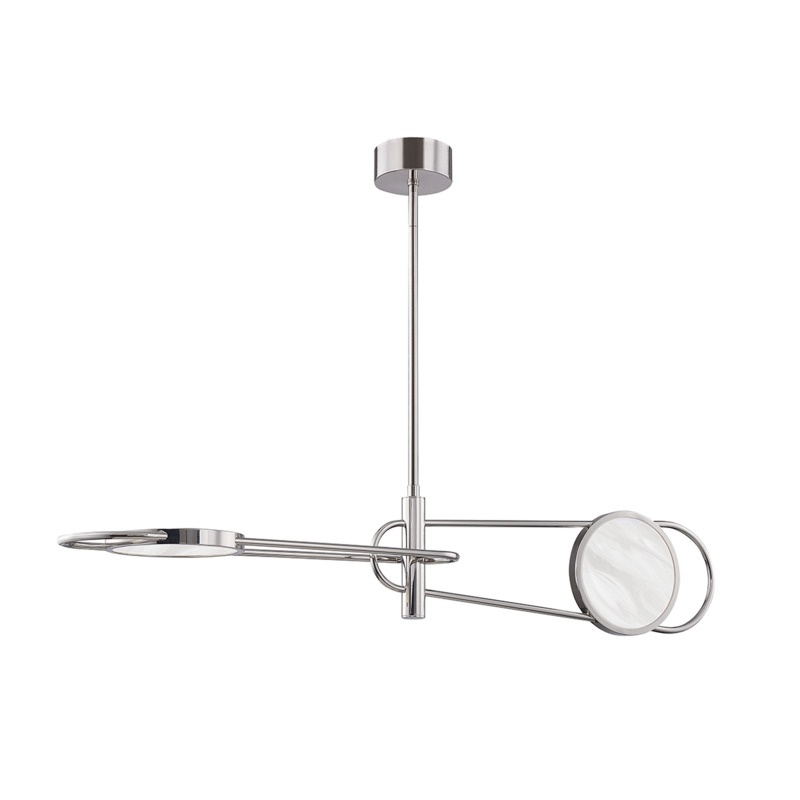 2 LIGHT PENDANT 8722 BN