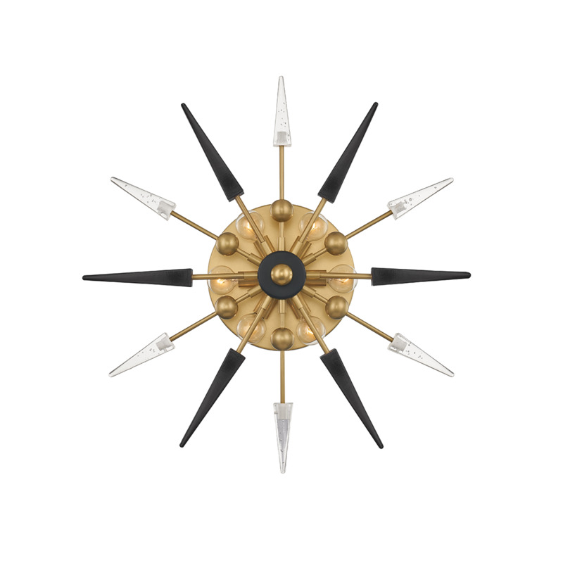6 LIGHT WALL SCONCE 9024 AGB