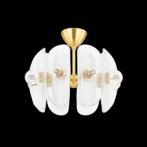 8 Light Semi Flush 9122 AGB
