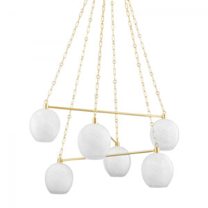 6 LIGHT CHANDELIER 9138 AGB