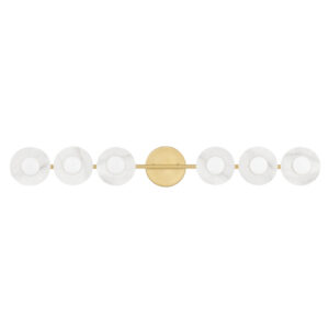 6 LIGHT BATH BRACKET 9206 AGB