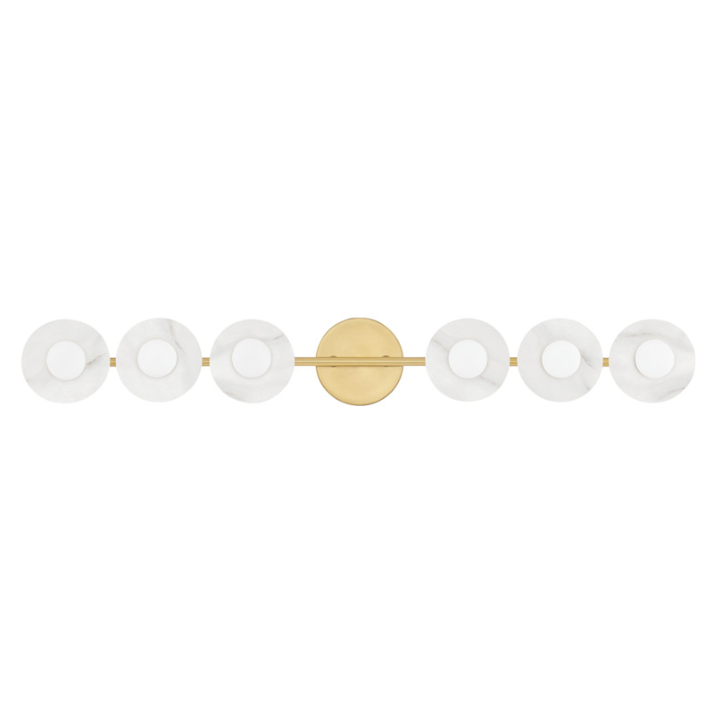 6 LIGHT BATH BRACKET 9206 AGB