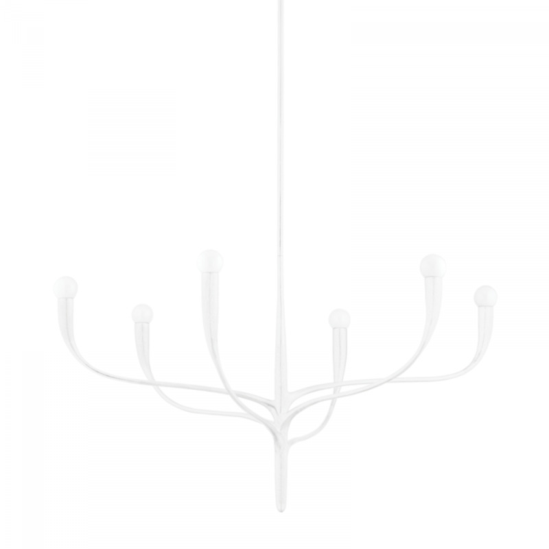 6 LIGHT CHANDELIER 9606 WP