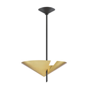 2 LIGHT PENDANT 9711 AGB BK