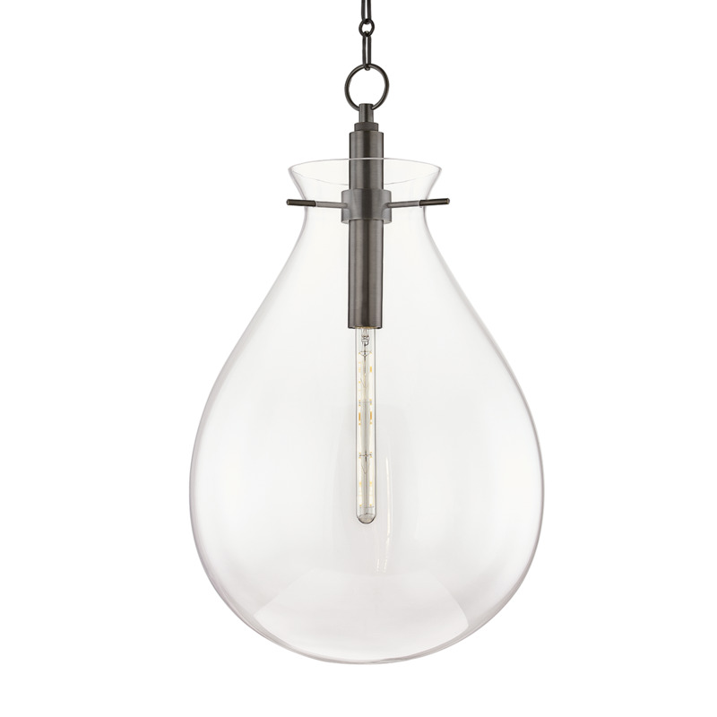 1 LIGHT LARGE PENDANT BKO103 OB