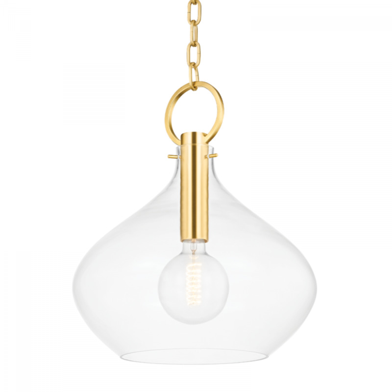 1 LIGHT LARGE PENDANT BKO253 AGB