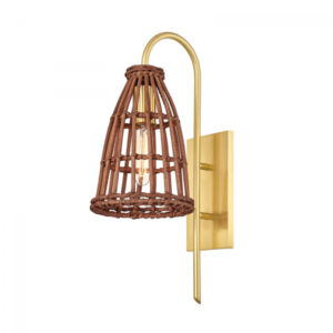 1 LIGHT WALL SCONCE BKO700 AGB