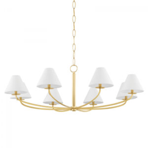 8 LIGHT CHANDELIER BKO902 AGB